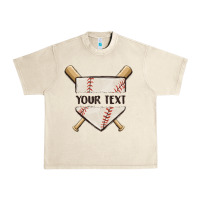 Sandshell preview custom baseball Urban Heavy Tee - MaliasSmallBusiness