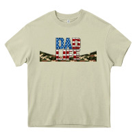 Mossy patriotic dad life 16oz libbey cup Heavy Core Tee - HRA Design Shop