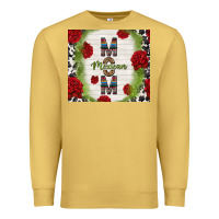 Antique Gold mexican mom with roses Premium Sweatshirt - TumblerDesignByShophia