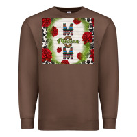 Chestnut mexican mom with roses Premium Sweatshirt - TumblerDesignByShophia