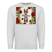 Dove Grey mexican mom with roses Premium Sweatshirt - TumblerDesignByShophia