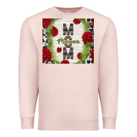 Pale Pink mexican mom with roses Premium Sweatshirt - TumblerDesignByShophia