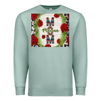 Seafoam mexican mom with roses Premium Sweatshirt - TumblerDesignByShophia