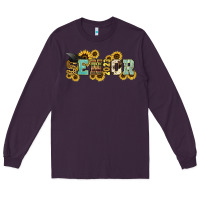 Plum senior 2023 sunflower Long Sleeve Tee - NancyCooperArtShop