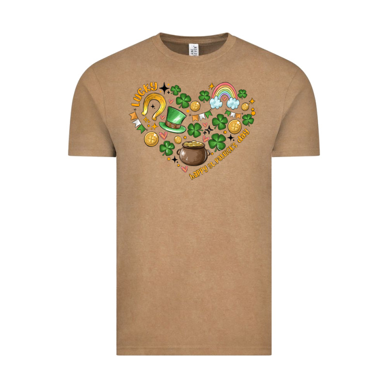 St Patricks  Hearts Vintage Tee by MaliasSmallBusiness | Teevron