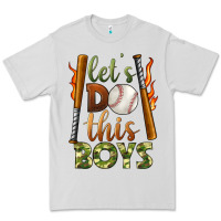 Dove Grey let's do this boys baseball Premium Tee - BundleAndBundleShop