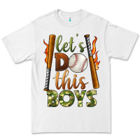 White let's do this boys baseball Premium Tee - BundleAndBundleShop