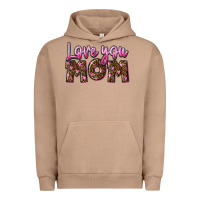 Pigment Burro Love you mom Mother's Day Urban Hoodie - FaDigitalArtStudio