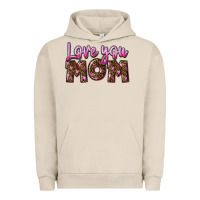 Pigment French Oak Love you mom Mother's Day Urban Hoodie - FaDigitalArtStudio