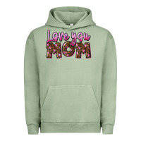 Love You Mom Mother's Day Urban Hoodie | Teevron