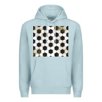 Distressed Soccer Pattern Premium Hoodie | Teevron