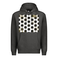 Charcoal Heather distressed soccer pattern Premium Hoodie - TumblerDesignByShophia