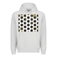 Dove Grey distressed soccer pattern Premium Hoodie - TumblerDesignByShophia