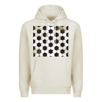 Oatmeal Heather distressed soccer pattern Premium Hoodie - TumblerDesignByShophia