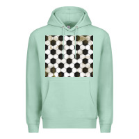 Seafoam distressed soccer pattern Premium Hoodie - TumblerDesignByShophia