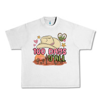 Lunar Rock 100 days y'all malia Urban Heavy Tee - MaliasSmallBusiness