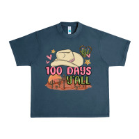 Midnight Navy 100 days y'all malia Urban Heavy Tee - MaliasSmallBusiness