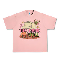 Salmon 100 days y'all malia Urban Heavy Tee - MaliasSmallBusiness