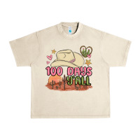 Sandshell 100 days y'all malia Urban Heavy Tee - MaliasSmallBusiness