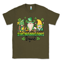 Army Green shenanigans squad gnomes st. patricks day Classic Tee - MaliasSmallBusiness