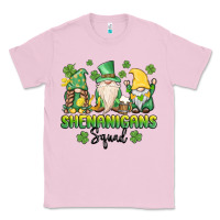 Bubblegum Pink shenanigans squad gnomes st. patricks day Classic Tee - MaliasSmallBusiness