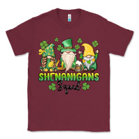 Burgundy shenanigans squad gnomes st. patricks day Classic Tee - MaliasSmallBusiness