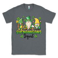 Charcoal Heather shenanigans squad gnomes st. patricks day Classic Tee - MaliasSmallBusiness