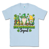 Dusty Blue shenanigans squad gnomes st. patricks day Classic Tee - MaliasSmallBusiness