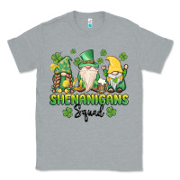 Heather Grey shenanigans squad gnomes st. patricks day Classic Tee - MaliasSmallBusiness