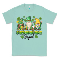 Shenanigans Squad Gnomes St. Patricks Day Classic Tee | Teevron