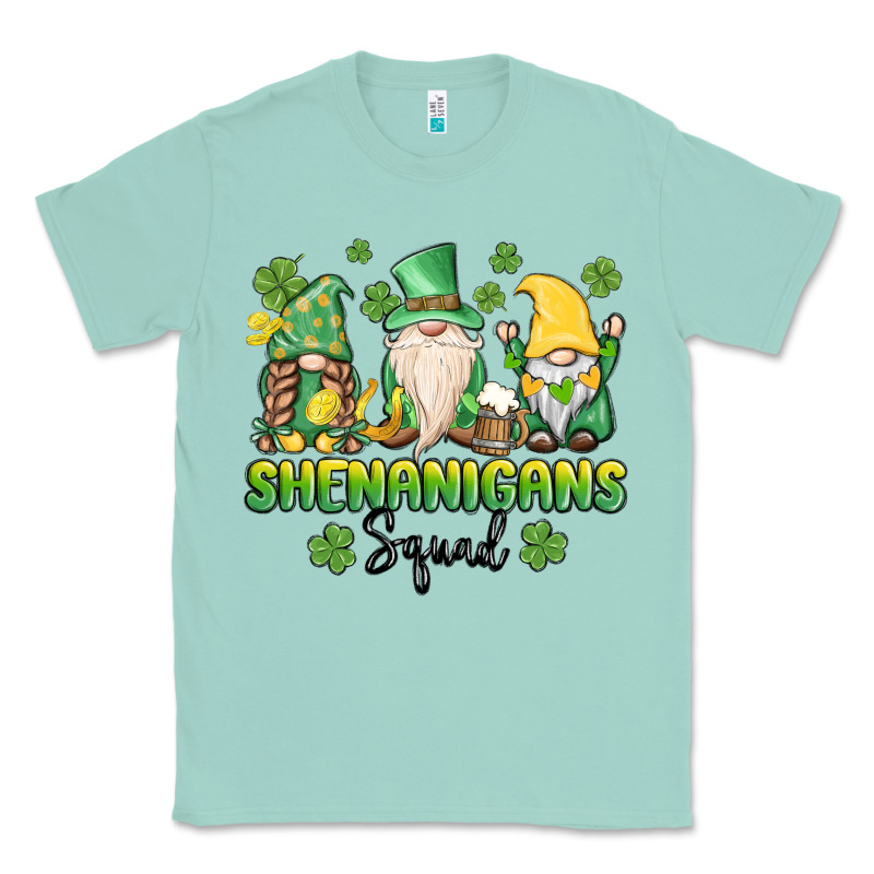Shenanigans Squad Gnomes St. Patricks Day Classic Tee by MaliasSmallBusiness | Teevron