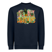 Navy plantaholic Heavyweight Sweatshirt - NancyCooperArtShop