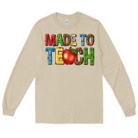 Mushroom made to teach Long Sleeve Tee - NancyCooperArtShop