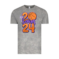 Cloud Rock senior 2024 basketball Vintage Tee - MaliasSmallBusiness
