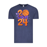 Vintage Denim senior 2024 basketball Vintage Tee - MaliasSmallBusiness