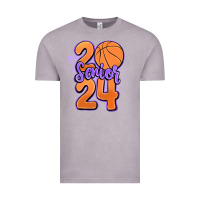 Vintage Zinc senior 2024 basketball Vintage Tee - MaliasSmallBusiness