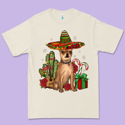 Chihuahua Christmas Premium Tee Designed By Jahusdesignshop