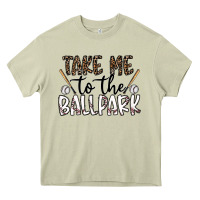 Mossy take me to the ballpark Heavy Core Tee - CowhideDigitalArt