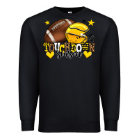 Black Touchdown season American Football yellow team Premium Sweatshirt - HowdyJamesFarm