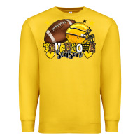 Lemon Touchdown season American Football yellow team Premium Sweatshirt - HowdyJamesFarm
