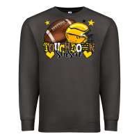 Smoke Touchdown season American Football yellow team Premium Sweatshirt - HowdyJamesFarm