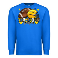 True Royal Touchdown season American Football yellow team Premium Sweatshirt - HowdyJamesFarm