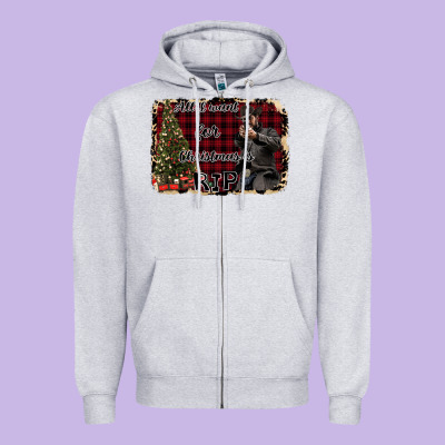 All I Want For Christmas Is Rip Zipper Hoodie Designed By Bettercallsaul