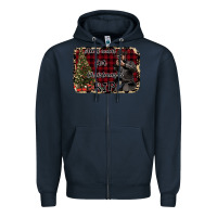 Navy All I want for Christmas is RIP Zipper Hoodie - Bettercallsaul