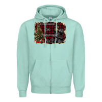 Seafoam All I want for Christmas is RIP Zipper Hoodie - Bettercallsaul