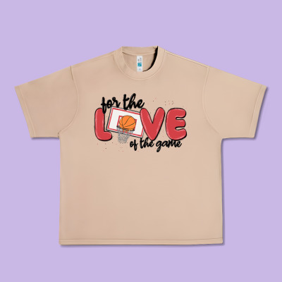 For The Love Of The Game Urban Heavy Tee Designed By Maliassmallbusiness