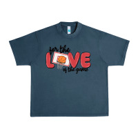 Midnight Navy for the love of the game Urban Heavy Tee - MaliasSmallBusiness