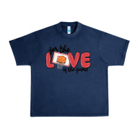Navy for the love of the game Urban Heavy Tee - MaliasSmallBusiness