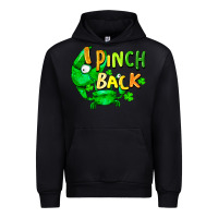 Black I pinch back with crab st. patricks day Urban Hoodie - FaDigitalArtStudio