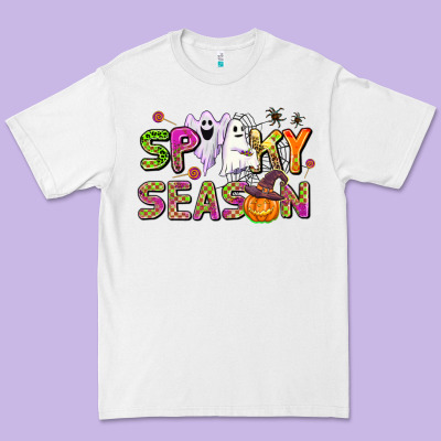 Spooky Season Premium Tee Designed By Adodesignshop